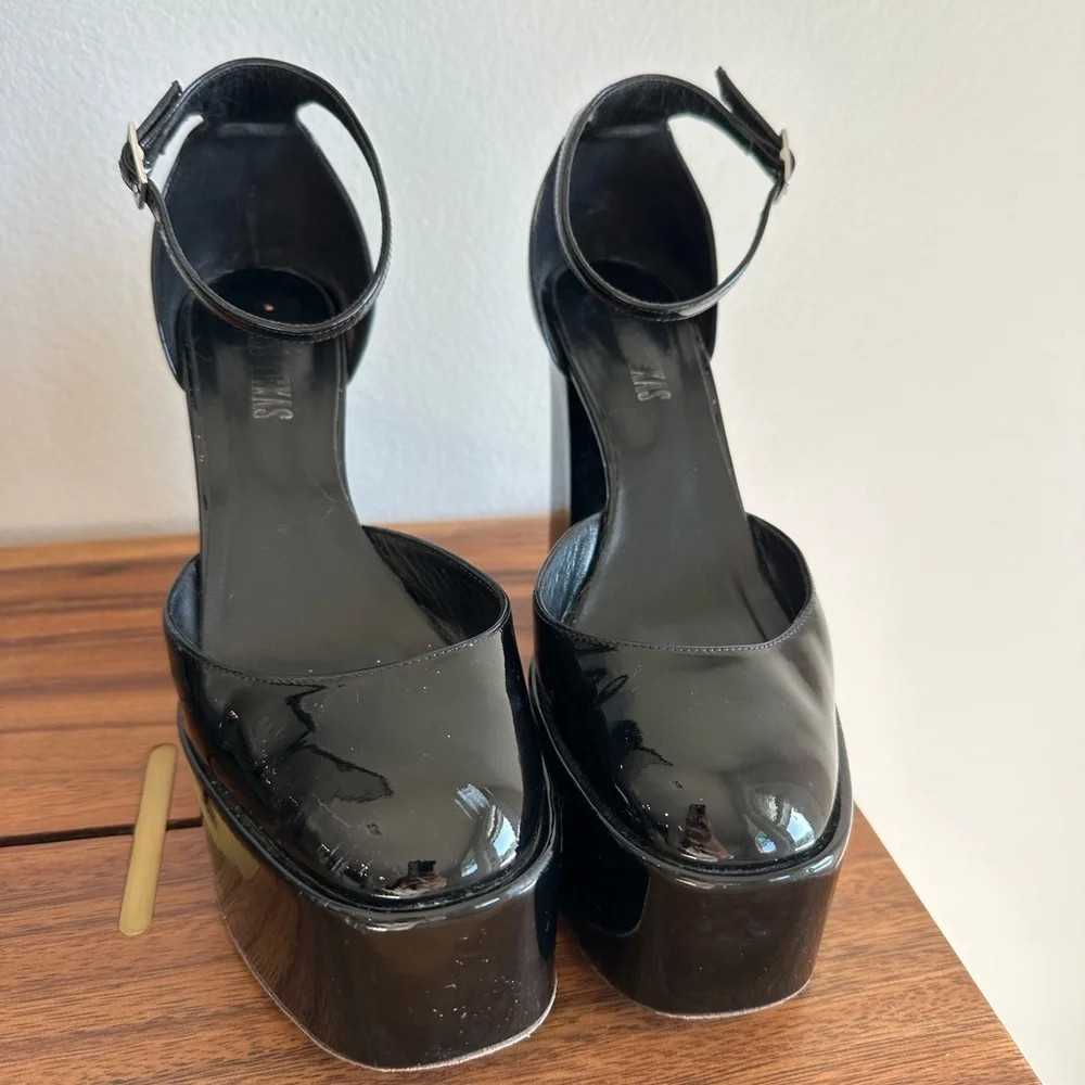 Used Paris Texas Black Delilah Heels - Picture 4 of 10